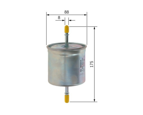 Fuel filter F3030 Bosch, Image 5