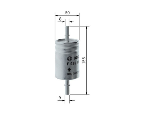 Fuel filter F3037 Bosch, Image 5