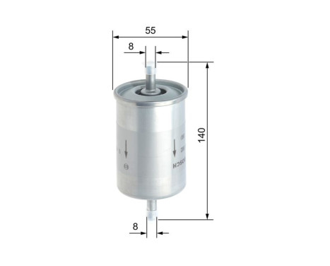 Fuel filter F5002 Bosch, Image 7