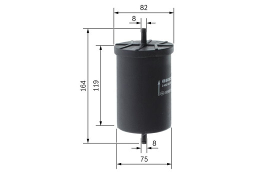 Fuel filter F5264 Bosch, Image 6
