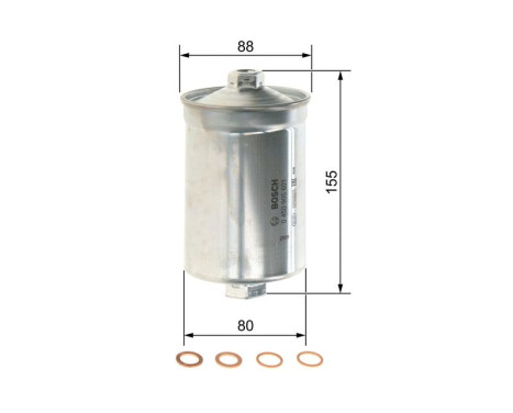 Fuel filter F5601 Bosch, Image 6
