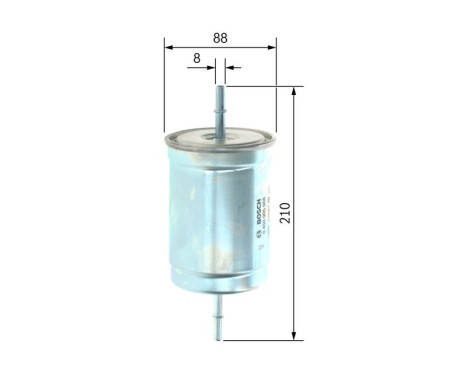 Fuel filter F5908 Bosch, Image 3