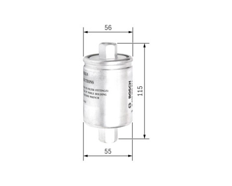 Fuel filter F5911 Bosch, Image 6