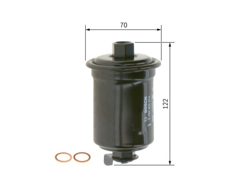 Fuel filter F5914 Bosch, Image 4