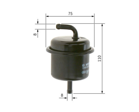 Fuel filter F5920 Bosch, Image 6
