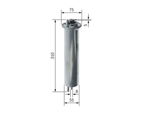 Fuel filter F5960 Bosch, Image 6
