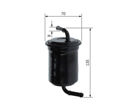 Fuel filter F5983 Bosch, Image 6