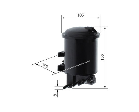 Fuel filter G92 Bosch, Image 5