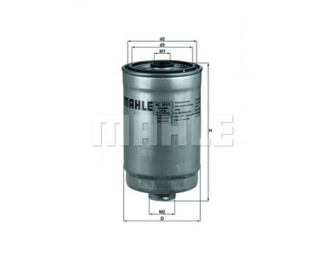 Fuel filter KC 101/1 Mahle