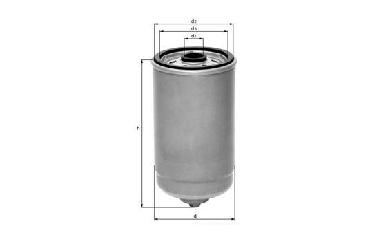 Fuel filter KC 104 Mahle