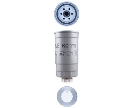 Fuel filter KC 179 Mahle, Image 3