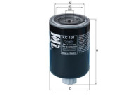 Fuel filter KC 191 Mahle