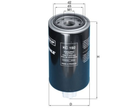 Fuel filter KC 192 Mahle