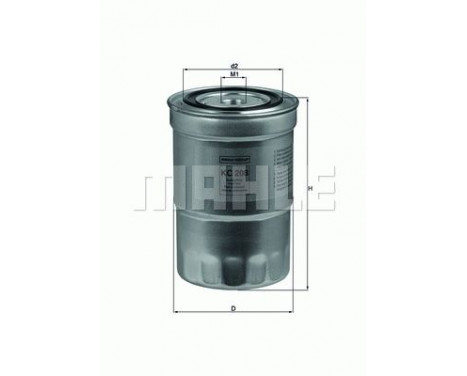 Fuel filter KC 208 Mahle