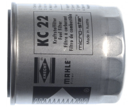 Fuel filter KC 22 Mahle, Image 3