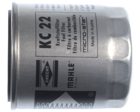 Fuel filter KC 22 Mahle, Image 3