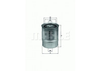 Fuel filter KC 236 Mahle