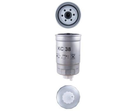 Fuel filter KC 38 Mahle, Image 3