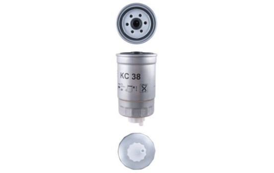 Fuel filter KC 38 Mahle, Image 3