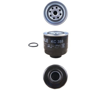 Fuel filter KC 388D Mahle, Image 3