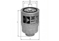 Fuel filter KC 46 Mahle