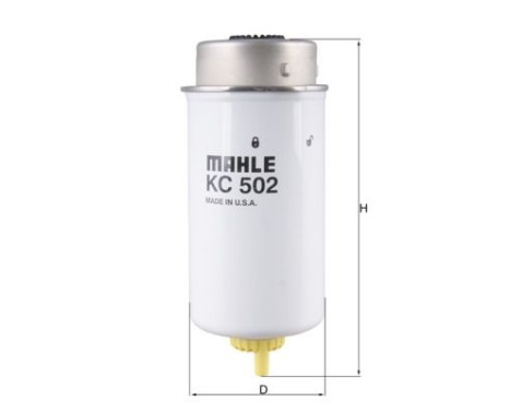 Fuel filter KC 502 Mahle