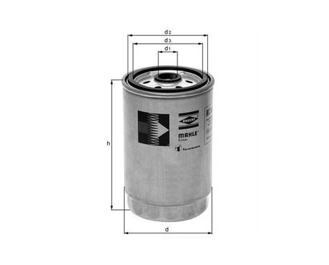 Fuel filter KC 63/1D Mahle
