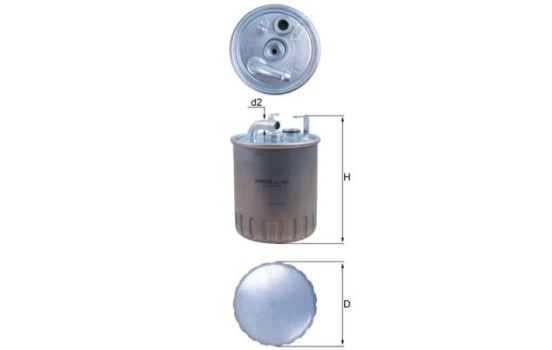 Fuel filter KL 100/1 Mahle