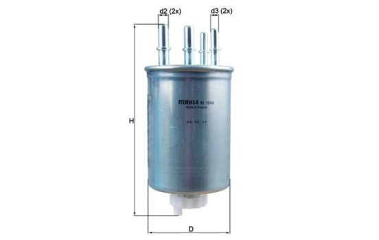 Fuel filter KL 1044 Mahle