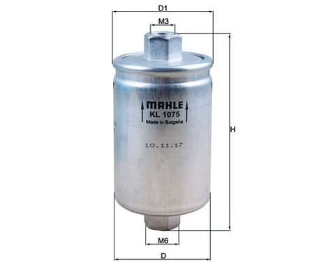 Fuel filter KL 1075 Mahle