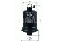 Fuel filter KL 131 Mahle
