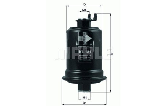 Fuel filter KL 131 Mahle