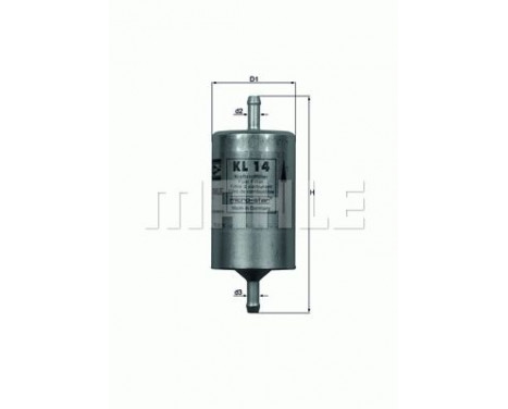 Fuel filter KL 14 Mahle, Image 5