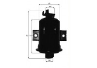 Fuel filter KL 140 Mahle