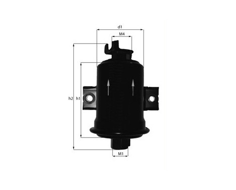 Fuel filter KL 140 Mahle
