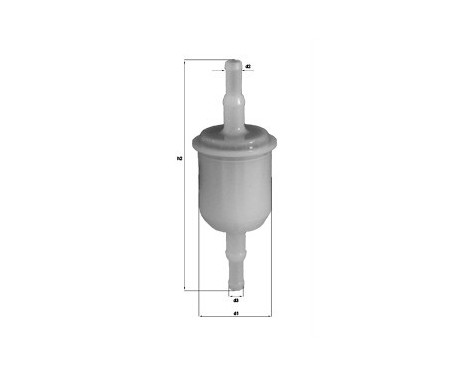 Fuel filter KL 15 OF Mahle, Image 2
