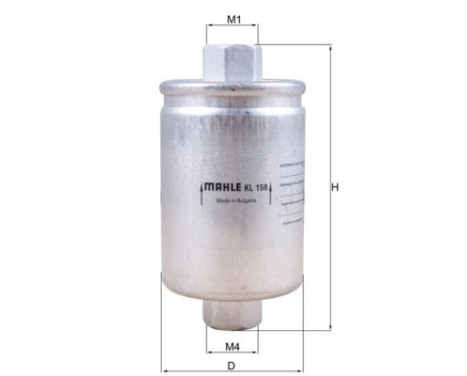 Fuel filter KL 158 Mahle, Image 6