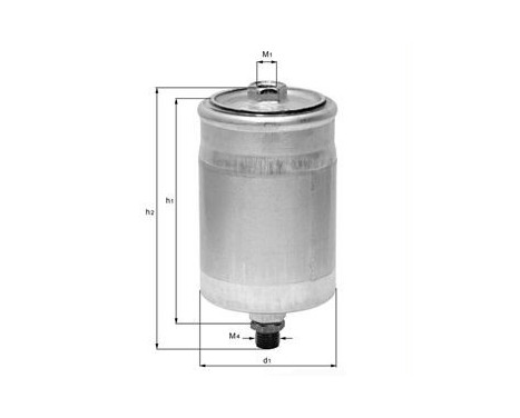 Fuel filter KL 19 Mahle