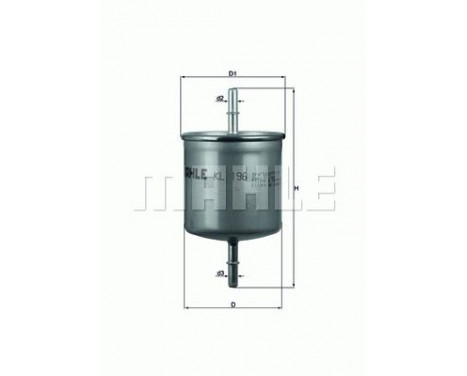 Fuel filter KL 196 Mahle