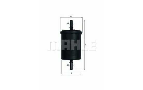 Fuel filter KL 248 Mahle, Image 2