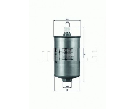 Fuel filter KL 29 Mahle