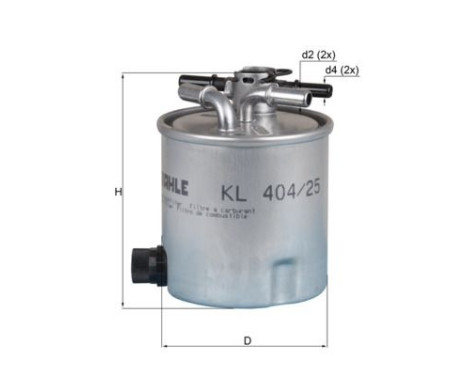 Fuel filter KL 404/25 Mahle