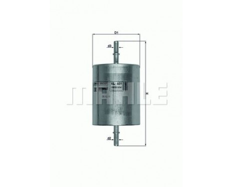 Fuel filter KL 409 Mahle