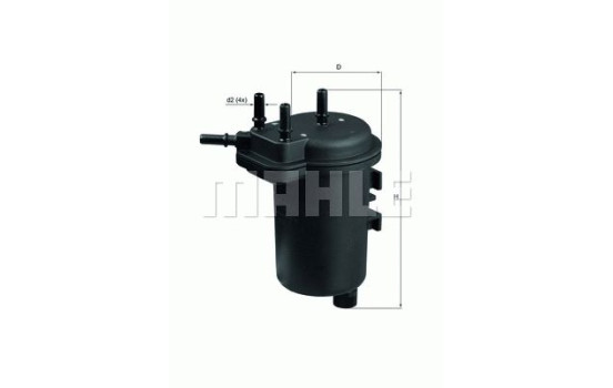 Fuel filter KL 432 Mahle
