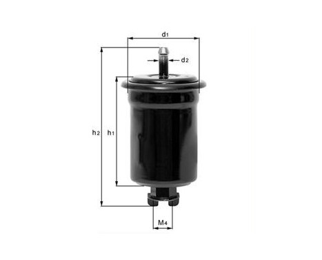 Fuel filter KL 434 Mahle