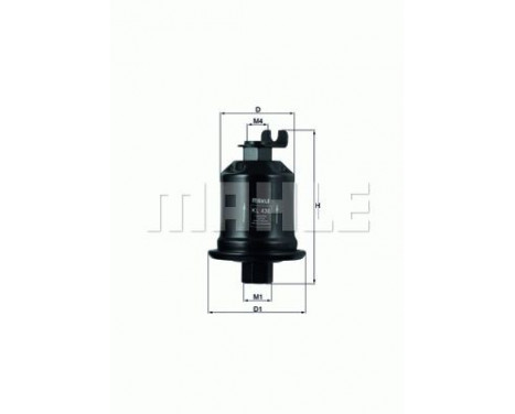Fuel filter KL 436 Mahle