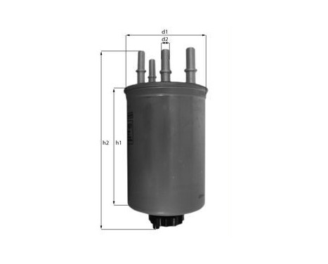 Fuel filter KL 451 Mahle