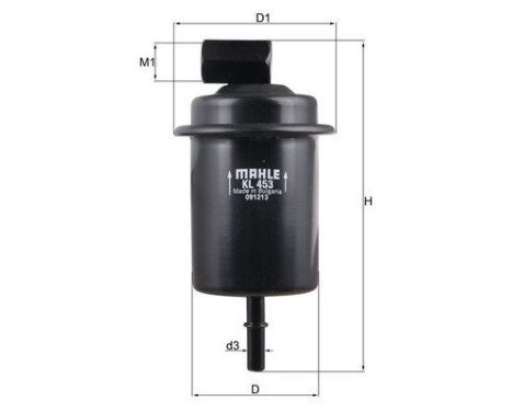 Fuel filter KL 453 Mahle, Image 2
