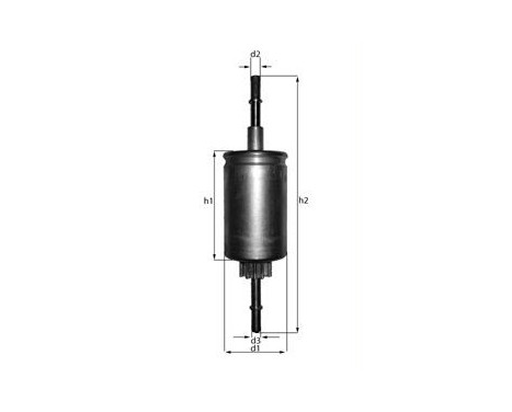 Fuel filter KL 458 Mahle