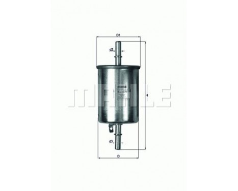 Fuel filter KL 470 Mahle